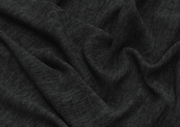 Maurice, Black - Twist&Fit Roman Blind - Image 4